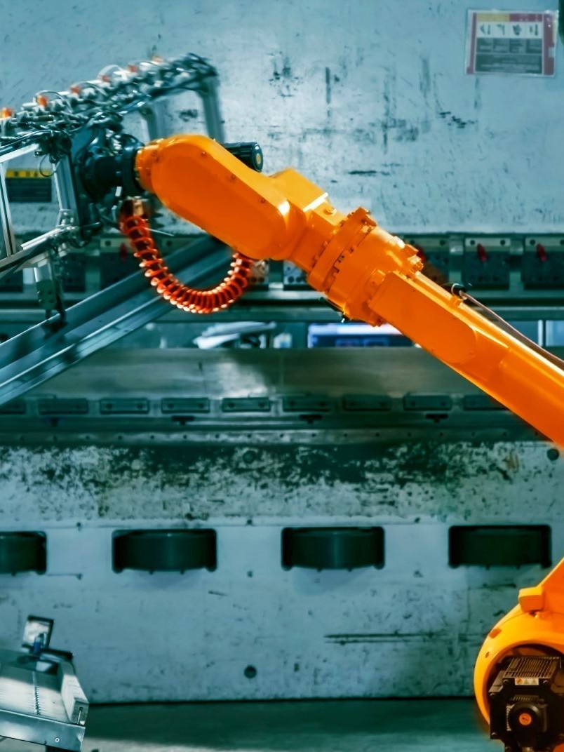 Industriella ytbehandlingar för robotar