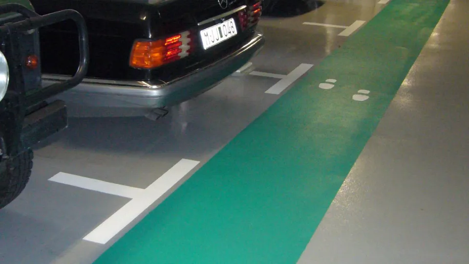 Beläggningssystem för cykel- och gångvägar.