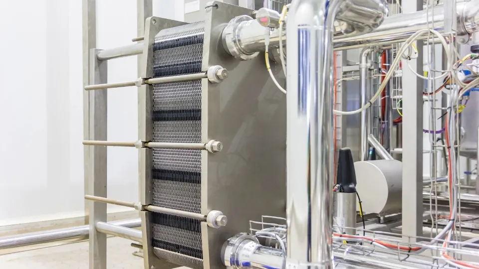 Industriella ytbehandlingslösningar för värmeväxlare