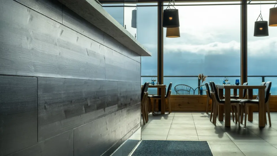 Invändiga träpaneler