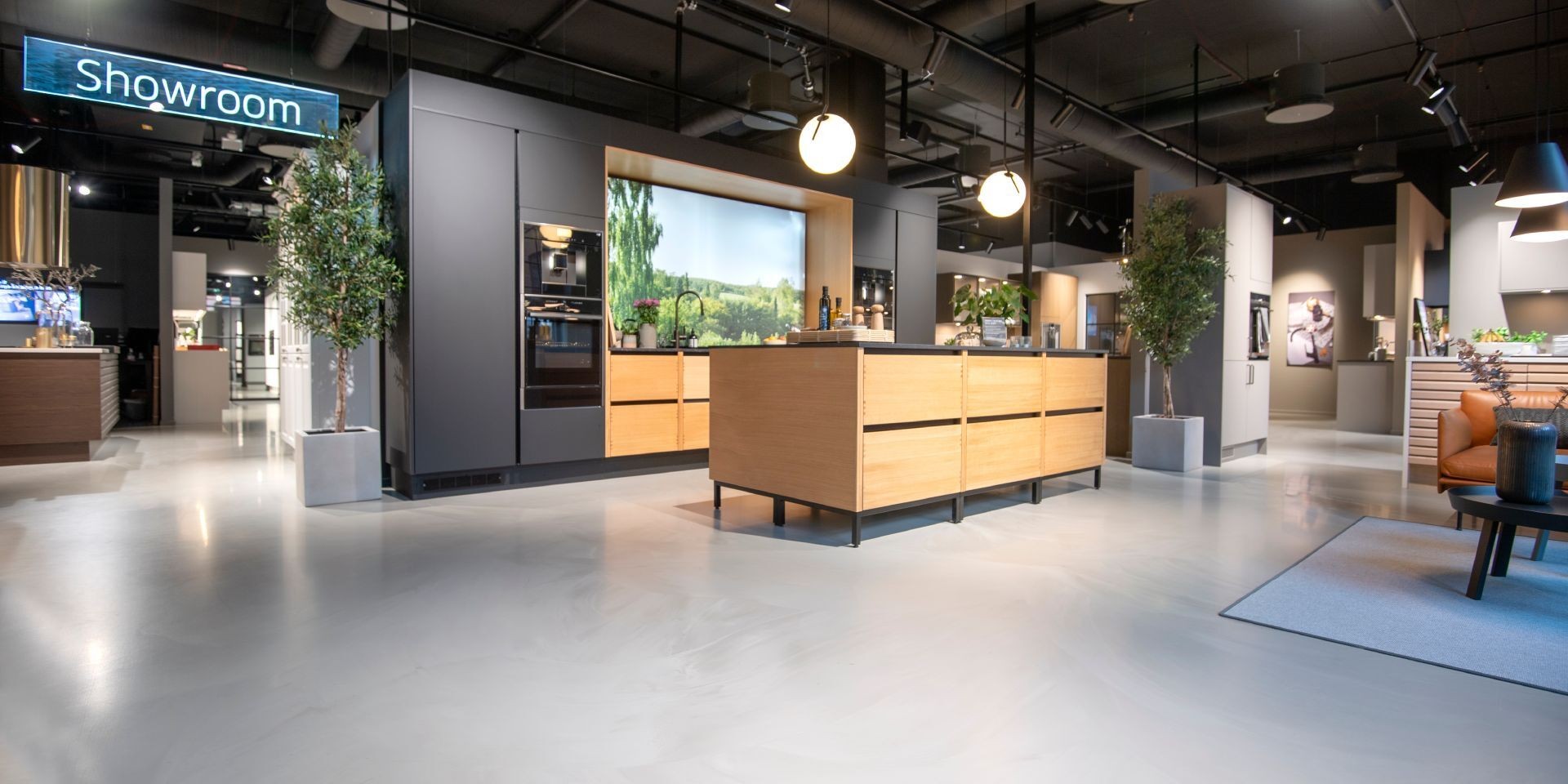A unique flooring solution to showcase stylish Danish kitchen designs 