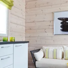 Industriella ytbehandlingslösningar för invändigt timmer