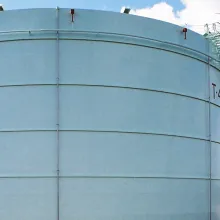 Utvändiga ytor i cisterner och reservoarer