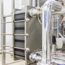 Industriella ytbehandlingslösningar för värmeväxlare