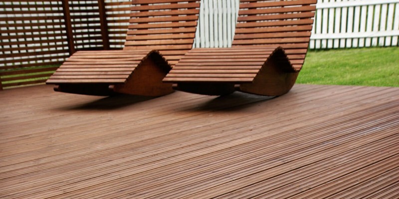 Terrace decking